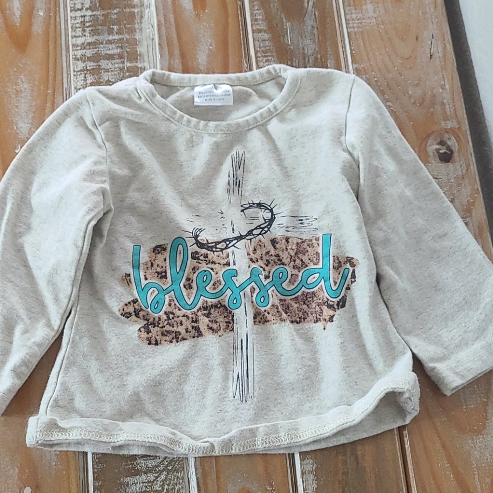 Add on for $2. Blessed top